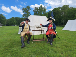 Image of Rochambeau and Tent