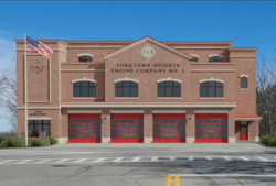 Rendering of proposed new Yorktown Heights firehouse.