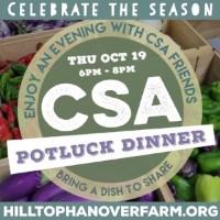CSA Potluck Dinner