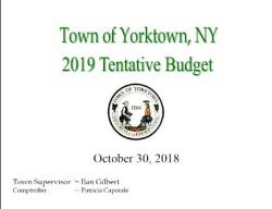 2019 Tentative Budget