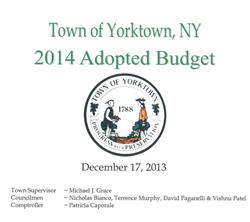 2014 Adopted Budget