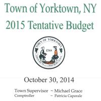 2015 Tentative Budget