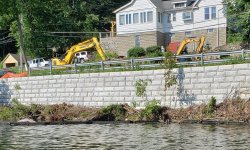 Yorktown Completes Work on Mohegan Ave. Retaining Wall