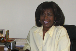 Alice E. Roker as Town Clerk in 2007