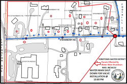 08/24/22 STRAWBERRY RD. WATER SHUTDOWN