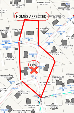 EXPANDED SERVICE INTERRUPTION AREA