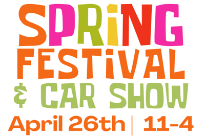 Spring Festival & Car Show, April 26th, 11 am - 4 pm